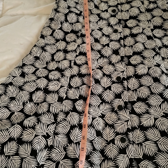 Michael kors A-line printed dress black and white size 2 - Picture 10 of 10